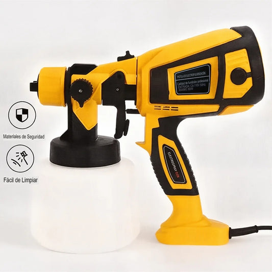 Pistola pulverizadora de pintura eléctrica HVLP